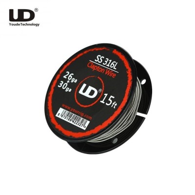 Clapton Wire - 5 Metri (26GA+30GA SS316) Youde