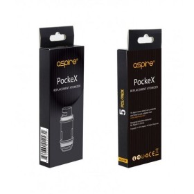 Head Coil di Ricambio 0.6ohm Clapton per Aspire PockeX AIO
