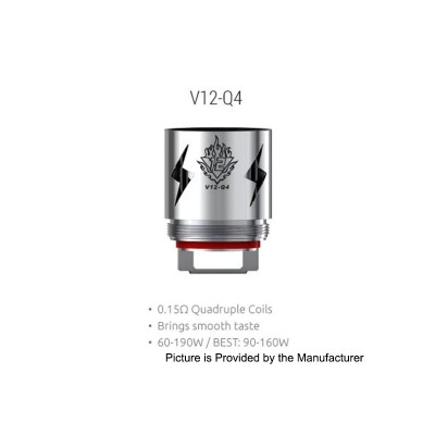 Head Coil V12-Q4 da 0.15ohm per TFV12 SmokTech