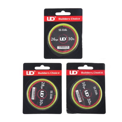 SS316L Resistance Wire 0.20mm (32GA) Youde UD 30FT (10mt)