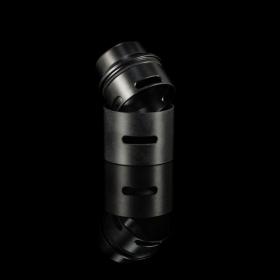 Black Ultem Cap per Goon V1.5 By 528 Custom Vapes
