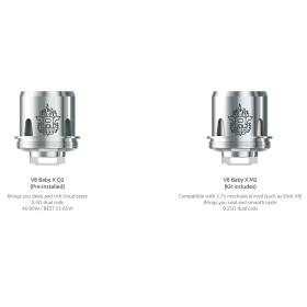 Head Coil Smok Q2 Coil 0.4 per TFV8 X-Baby