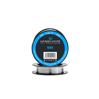Filo Resistivo di Puro Nickel Ni80 28GA Vandy Vape
