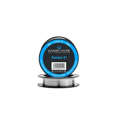 Filo Resistivo Kanthal A1 28GA Vandy Vape