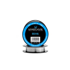 Filo Resistivo SS316L 28GA Vandy Vape