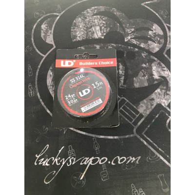 Clapton Wire - 5 Metri (24GA+30GA SS316) Youde
