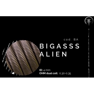 Bigasss Alien Coil - 2 Coil Breakills Alien Lab