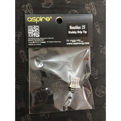 Drip Tip Acrilic DL short per Atomizzatore Nautilus 2S By Aspire