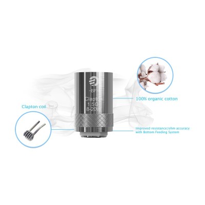 Coil BF Clapton resistenza (1.5ohm) per Cubis/AIO Joyetech
