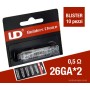 Coil Pronte Kanthal Twisted 26GA*2 0,5ohm - 10 pezzi - Youde