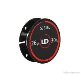 SS316L Resistance Wire 0.40mm (26GA) Youde UD 30FT (10mt)