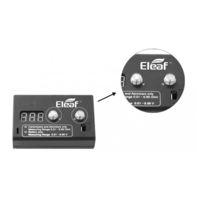 Ohmmeter e Voltmeter Digitale Eleaf iSmoka