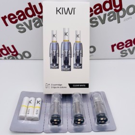 Pod di ricambio in Cotone per Kiwi TRASPARENTI