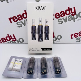 Pod di ricambio in Cotone per Kiwi Soft Black