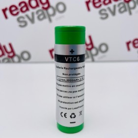 Sony VTC6 18650 da 3000mAh 30A flat top