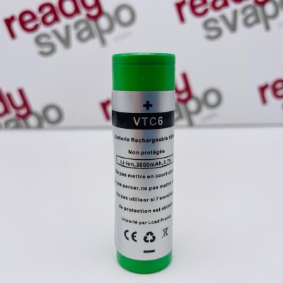 Sony VTC6 18650 da 3000mAh 30A flat top