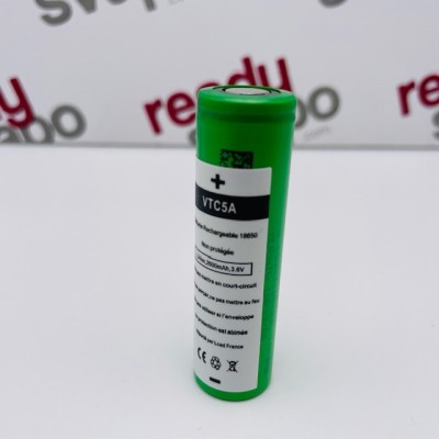 Sony VTC5A 18650 da 2600mAh 35A flat top