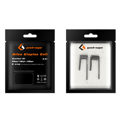 2pcs GeekVape Prebuilt Alien Clapton Coil