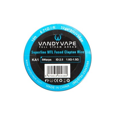 Superfine MTL Fused Clapton KA1 Vandy Vape