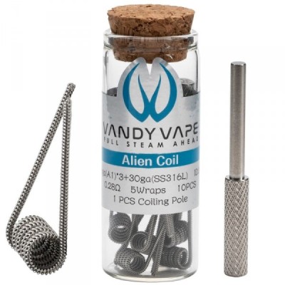 Alien Coil 0.28 ohm 10 Pezzi - Vandy Vape