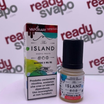Vaporart - The Island - Liquido Pronto 10ml - TPD