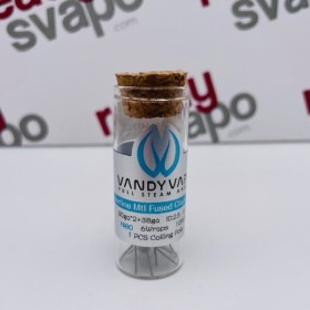 Superfine MTL Fused clapton coil 0.7ohm - 10 Pezzi Vandy Vape