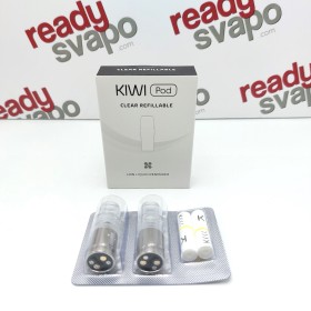 Pod di ricambio per Kiwi 2 Clear White