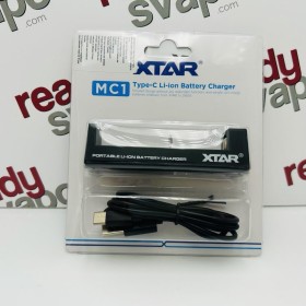 Carica batterie MC1 USB-C Xtar