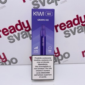 Kiwi Go usa e getta - Grape Ice