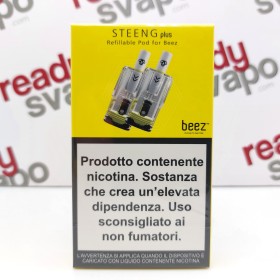 Pod Steeng di Ricambio con Filtro per BEEZ Vapor - 2 Pezzi