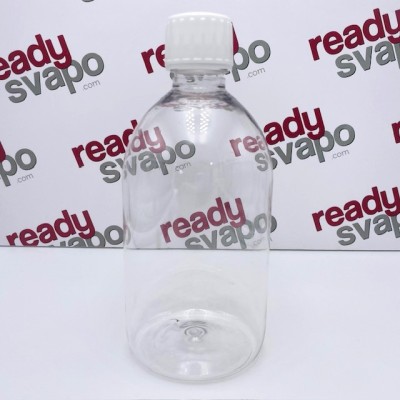 Flaconi in plastica trasparente 250ml, 500ml, 1000ml