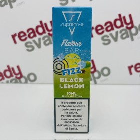 Suprem-e - Fizz Black Lemon - Mix and Vape MINI 10ml [CON TASSELLO]