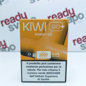 Kiwi Go Plus - Pod Usa e Getta - Mango Ice (2 Pezzi)