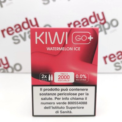 Kiwi Go Plus - Pod Usa e Getta - Watermelon Ice (2 Pezzi)