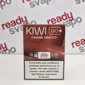 Kiwi Go Plus - Pod Usa e Getta - Caramel Tobacco (2 Pezzi)