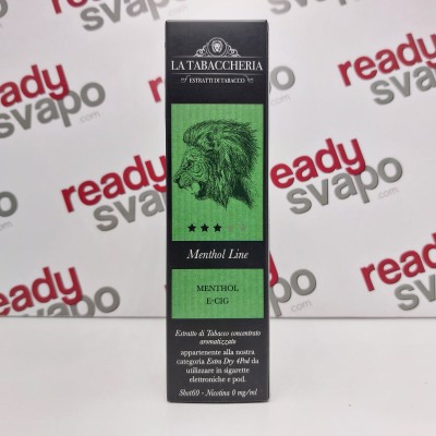 Menthol E-Cig Extra Dry 4Pod Menthol Line - Istantaneo 20ml La Tabaccheria [CON TASSELLO]