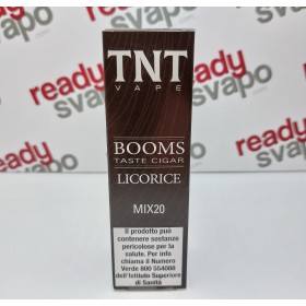 TNT Vape - Booms Licorice - Mix and Vape 20ml [CON TASSELLO]