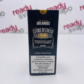 Dreamods - Aroma Concentrato Cuore di Cocco 10ml [CON TASSELLO]