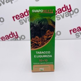 Svaponext - Tabacco e Liquirizia Mini Shot 10ml [CON TASSELLO]