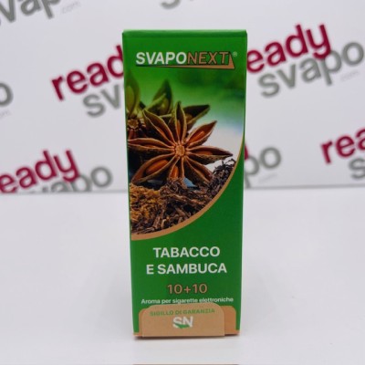 Svaponext - Tabacco e Sambuca Mini Shot 10ml [CON TASSELLO]