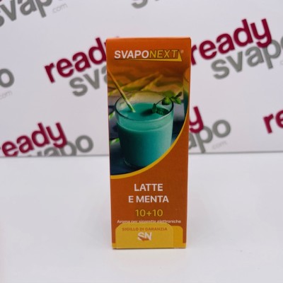 Svaponext - Latte e Menta Mini Shot 10ml [CON TASSELLO]