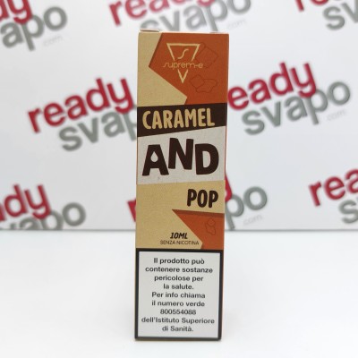 Suprem-e - Caramel AND Pop – AND Flavors – Mix and Vape 10ml MINI [CON TASSELLO]