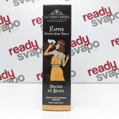 Arachidi del Brasile Flapper Juice Tobacco Extra Dry 4Pod - Istantaneo 20ml La Tabaccheria [CON TASSELLO]