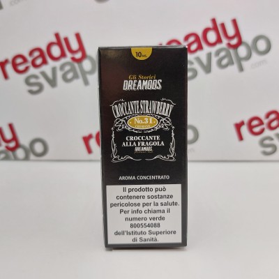 Dreamods - Aroma Concentrato Croccante Strawberry 10ml [CON TASSELLO]