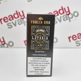 Dreamods – Aroma Concentrato Foglia Oro Latakia 10ml [CON TASSELLO]