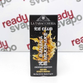 La Tabaccheria - Ice Club Banana Milkshake Ice - Mini Shot 10+10 [CON TASSELLO]