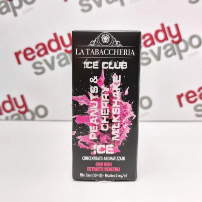 La Tabaccheria - Ice Club Peanut & Cherry Milkshake Ice - Mini Shot 10+10 [CON TASSELLO]