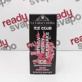 La Tabaccheria - Ice Club Strawberry Milkshake Ice - Mini Shot 10+10 [CON TASSELLO]