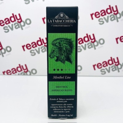 Menthol American Blend Extra Dry 4Pod Menthol Tobacco - Istantaneo 20ml La Tabaccheria [CON TASSELLO]
