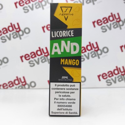 Licorice AND Mango – AND Flavors – Mix and Vape 20ml Suprem-e [CON TASSELLO]